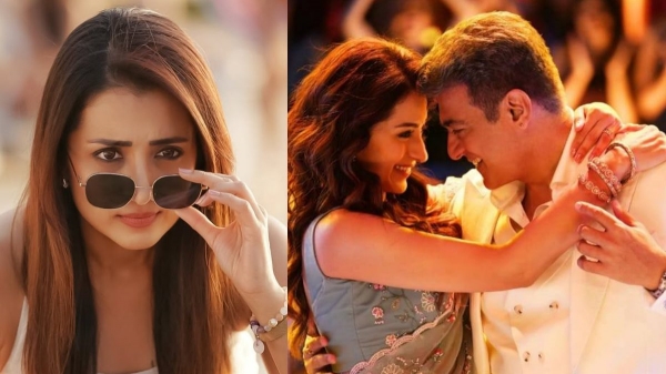 vidamuyarchi trisha ajith kumar vidamuyarchi trisha ajith kumar