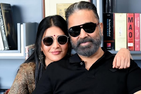 shruti haasan kamal haasan instagram