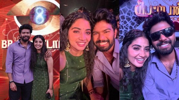 Bigg Boss 8 Anshitha VJ Vishal Bigg Boss 8 Anshitha VJ Vishal