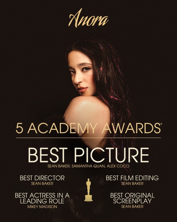 Oscars 2025 awards hollywood 2025