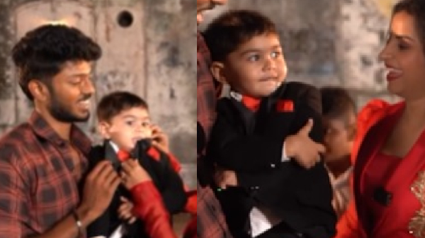 Viral video of the show Naanum Rowdythan hosted by Shivangi Viral video of the show Naanum Rowdythan hosted by Shivangi