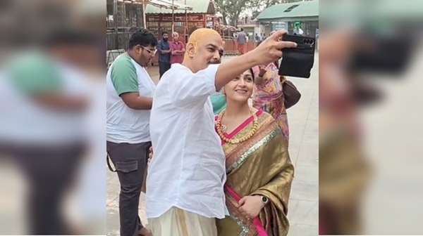 Sundar C And Kushboo Went To Pazhani Temple For Their Wedding Day