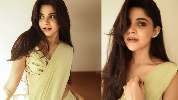 Fans Likes And Comments Divya Bharathi Instagram Recent Photos With Saree