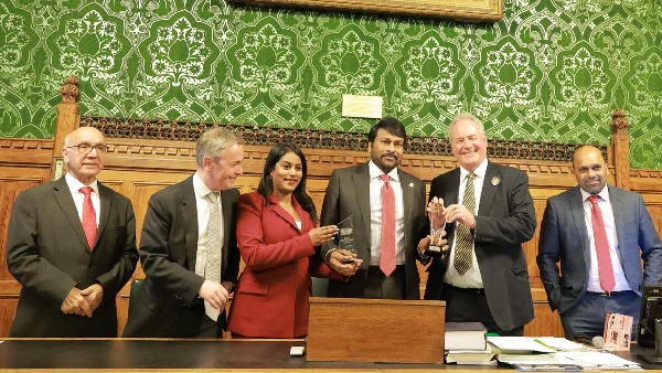 Chiranjeevi Receives Lifetime Achievement Award At House Of Commons UK Heart Filled With Gratitude