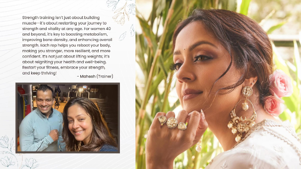 Suriya Wife Actress Jyotika Reduced Her Weight 9 KGS Within 3 Months