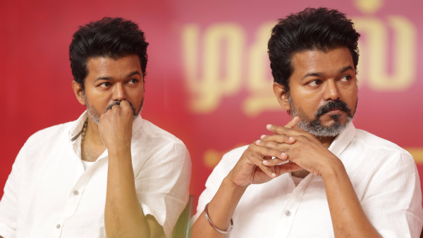 TVK Vijay Firey Political Speech Creates Controversy in Tamil Nadu Political Space TVK Vijay Firey Political Speech Creates Controversy in Tamil Nadu Political Space