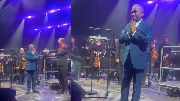 Ilayaraja Getting Emotional on London Ilaiyaraaja Symphony No1 Valiant 2025 Video