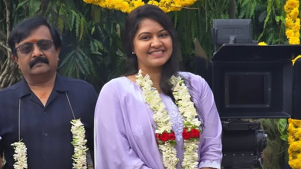 Rachitha Mahalakshmi who starred in Fire movie now started a new movie and shared pooja video