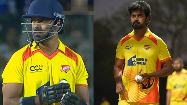 CCL 2025 Vikranth Chennai Rhinos Kichcha Sudeep