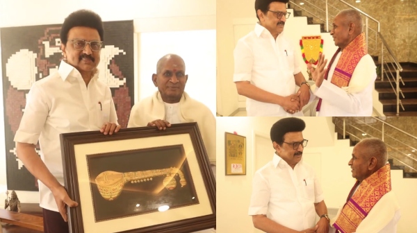 Ilayaraja MK Stalin Ilaiyaraaja