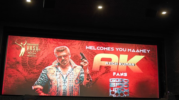 Ajith s Good Bad Ugly releases today Suresh Chandra s video is trending