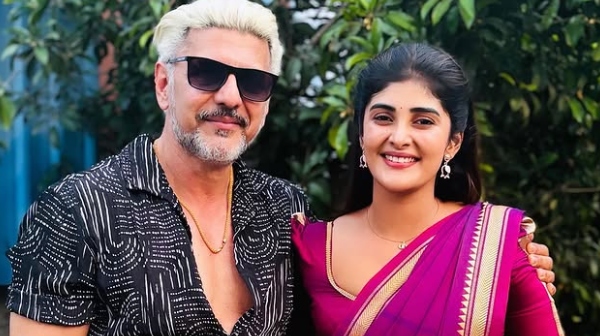 Babloo Prithveeraj meets Serial Actress Nimeshika