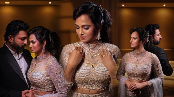 Ramya Pandiyan who received dowry from her husband