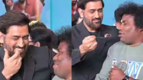 Yogi Babu shares Ajith Kumar and Dhoni video in his twitter page