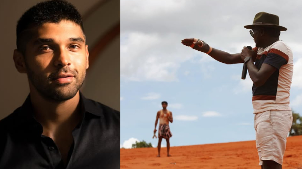 Dhruv VIkram posted his childhood photo with Vintage Vikram