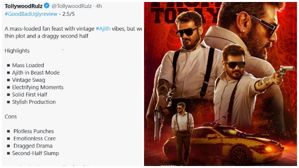 Good Bad Ugly Ajith Nagative