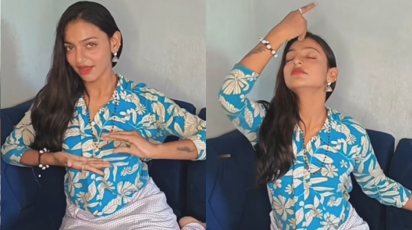 Mahakumbh Star Monalisa Bhosle send a dance video reel to her instagram followers