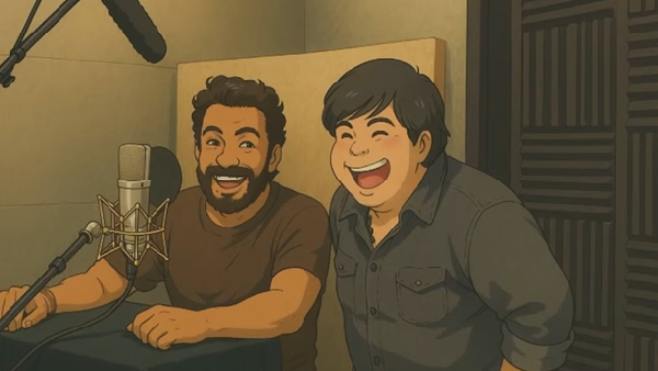 Karthik Subbaraj Shares Suriya Retro Movie Dubbing Update In Ghibli Style