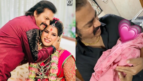 Actor Redin Kingsly and His Wife Sangeetha Blesswd With Girl Baby Celebrity Wishes