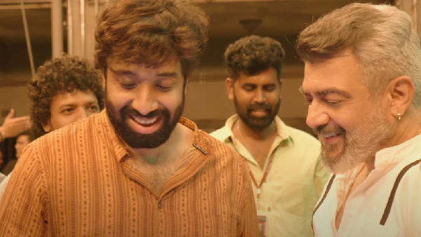 Ajithkumar Good Bad Ugly Director Aadhik Ravichandran Watch GBU FDFS in Theatre Floor Ajithkumar Good Bad Ugly Director Aadhik Ravichandran Watch GBU FDFS in Theatre Floor