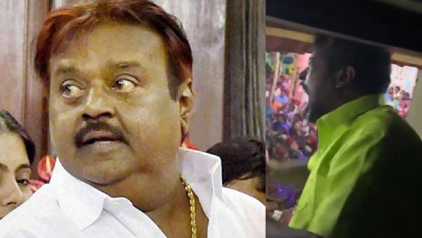 Captain Vijayakanth Fan Who Sing Captain Song With Tears Video Goes Trending