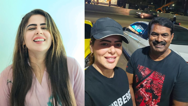 Actress Alisha abdullah Slams Netizen Who Badly Comment With Seeman Photo Actress Alisha abdullah Slams Netizen Who Badly Comment With Seeman Photo