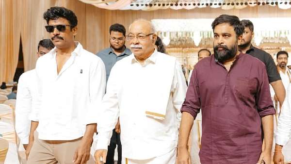 Actors Sasikumar And Samuthirakani Wishes Nadodigal Actress Abhinaya Wedding