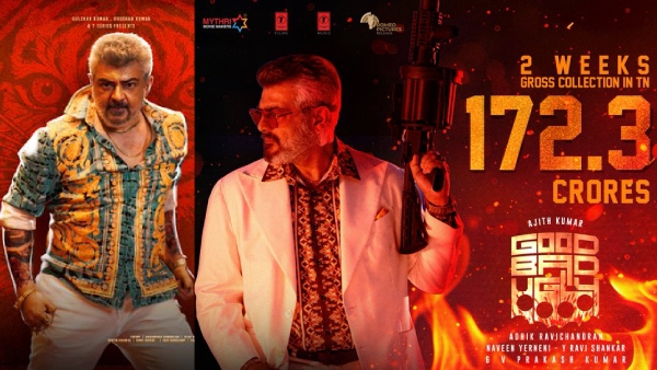 Ajith Kumar Good Bad Ugly 2 Weeks Tamilnadu Box Office Official Collection Goes High