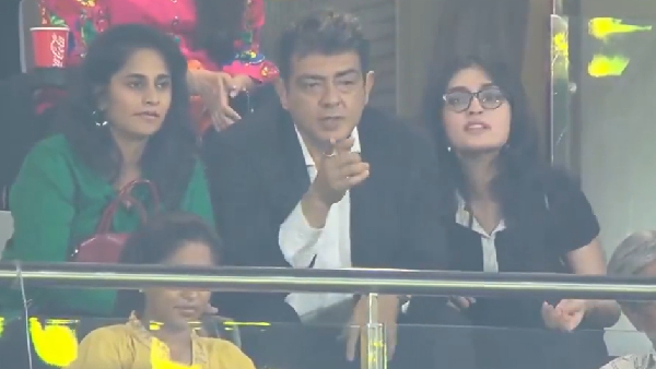 Ajith Kumar And Vijay Spotted CSK Match Fans Edited Mass Video Goes High Ajith Kumar And Vijay Spotted CSK Match Fans Edited Mass Video Goes High