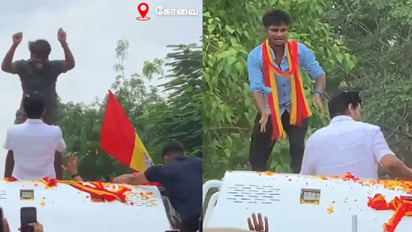 Blue Sattai Maran Slams TVK Vijay Fans Activities In Kovai Road Show Blue Sattai Maran Slams TVK Vijay Fans Activities In Kovai Road Show