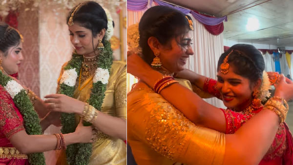 Television Serial Actresses Ashwathy Agnihothri and Shehanas Husain Getting Married Each Other Video