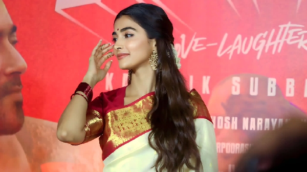 retro-audio-launch-pooja-hegdes-dance-to-the-song-kanima-goes-viral