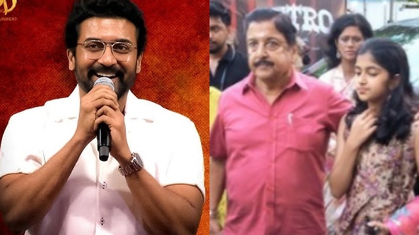 Karthi daughter Umaiyaal attends Suriya s Retro audio launch due to this reason