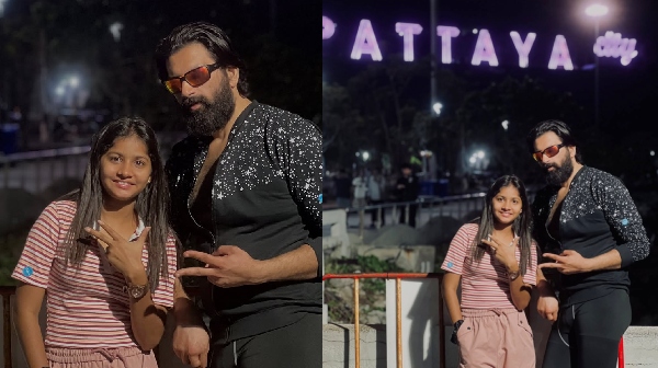 Junior MGR and Bigg Boss Sachana at Thailand Pattaya