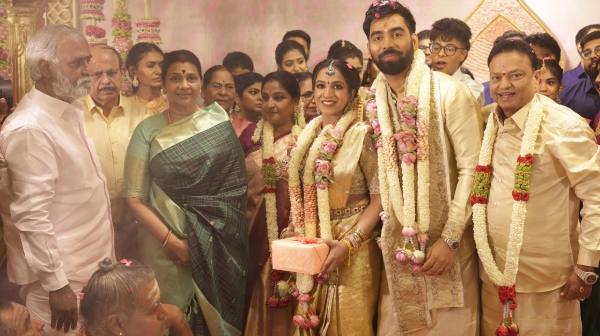 Rajinikanth and Kamal Haasan attends Ishari Ganesh daughter Wedding