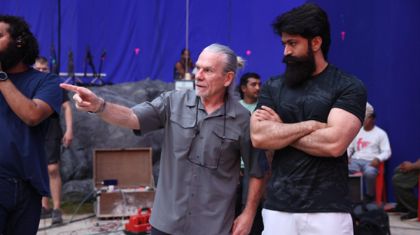 Yash joins hands with Mad Max Stunt Maestro Guy Norris for Ramayana epic battle scene Yash joins hands with Mad Max Stunt Maestro Guy Norris for Ramayana epic battle scene