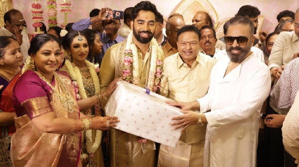 Rajinikanth and Kamal Haasan attends Ishari Ganesh daughter Wedding
