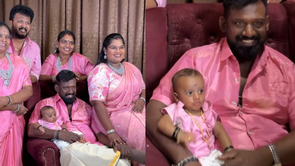 Robo Shankar First Reels With His Grand Son For KamalHaasan Song - Watch Video