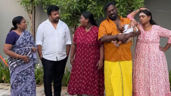 Robo Shankar First Reels With His Grand Son For KamalHaasan Song - Watch Video