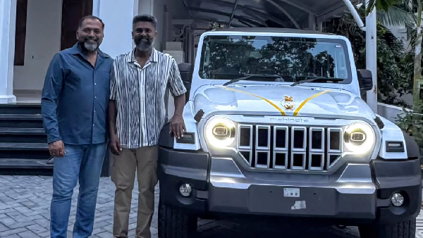 Actor Suriya Present Mahindra Thar Roxx AX 5L 4x4 variant Car To Meiyazhagan Director Premkumar