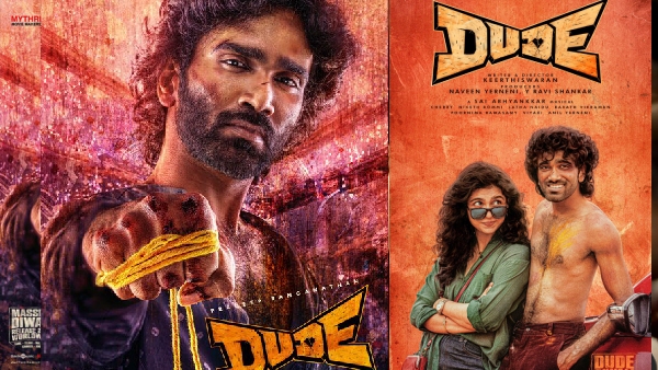 Pradeep Ranganathan Dude Movie Scond Look With Actress Mamitha Baiju Pradeep Ranganathan Dude Movie Scond Look With Actress Mamitha Baiju