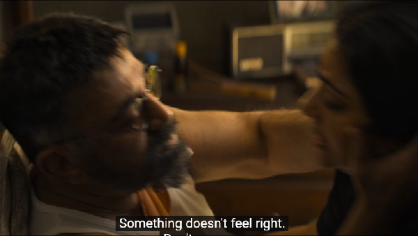 Kamalhaasan Relates lip kiss with Actress Abirami Thug Life And Virumaandi