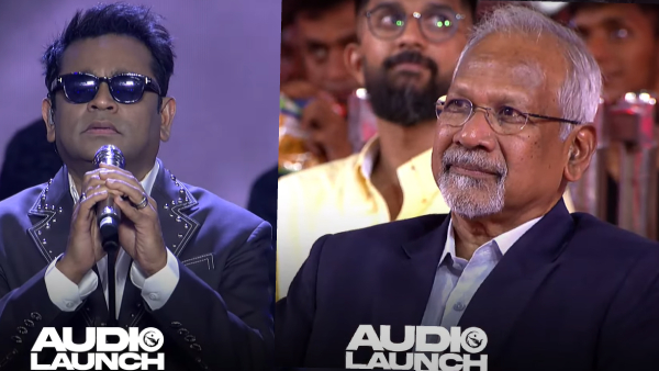 Thug Life Audio Launch Nassar Emotional Speech and Actress Abirami Funny Speech