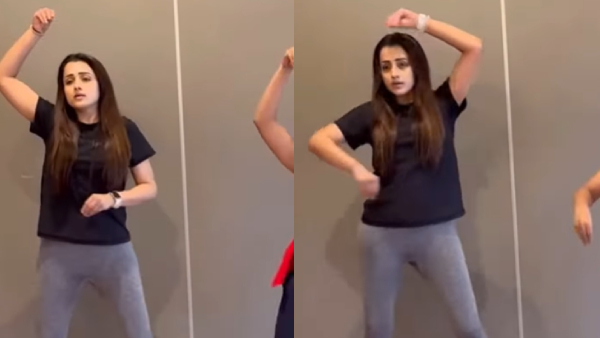 Trisha Thug Life Sugar baby Song Rehearsal video Goes Trending Trisha Thug Life Sugar baby Song Rehearsal video Goes Trending