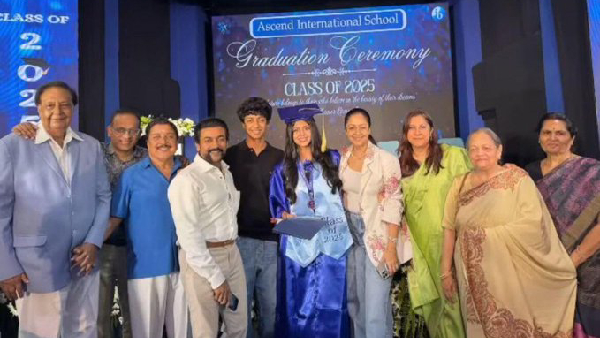 Suriya Jyotika Daughter Diya S Graduation Video and Photos Goes Trending With Sivakumar Suriya Jyotika Daughter Diya S Graduation Video and Photos Goes Trending With Sivakumar