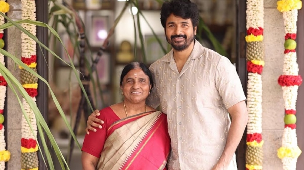 Sivakarthikeyan celebrates his mother s 70th birthday with a Rajinikanth song post Sivakarthikeyan celebrates his mother s 70th birthday with a Rajinikanth song post