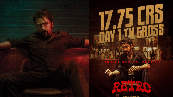 Retro Official Tamil Nadu Kerala and Karnataka Box Office details out now Retro Official Tamil Nadu Kerala and Karnataka Box Office details out now