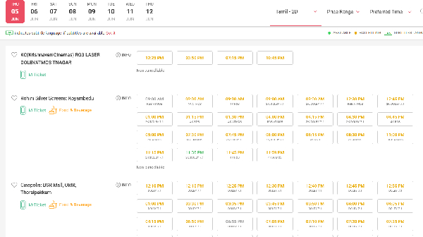 Thug Life Ticket Booking are in orange alert and Kamal Haasan will see a big opening day collection