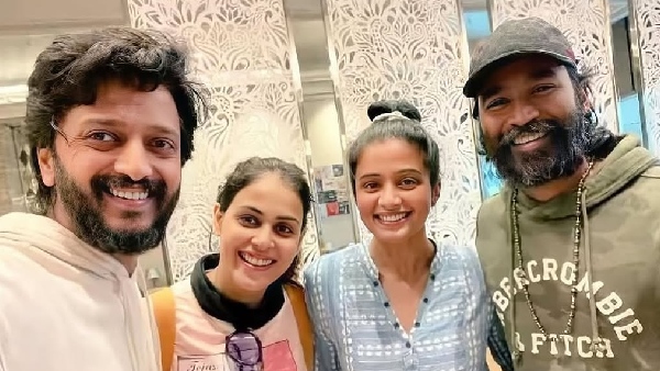 Dhanush Genelia and Priyamani meets after several years creates many nostalgia