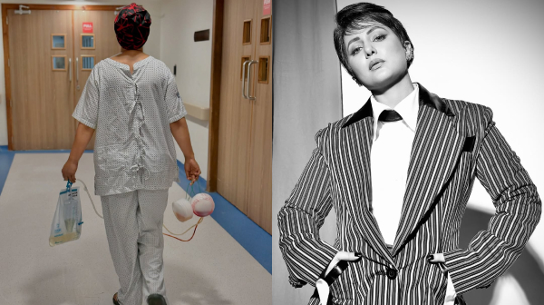 Hina Khan who struggles in breast cancer now marries her long time boy friend Rocky Jaiswal